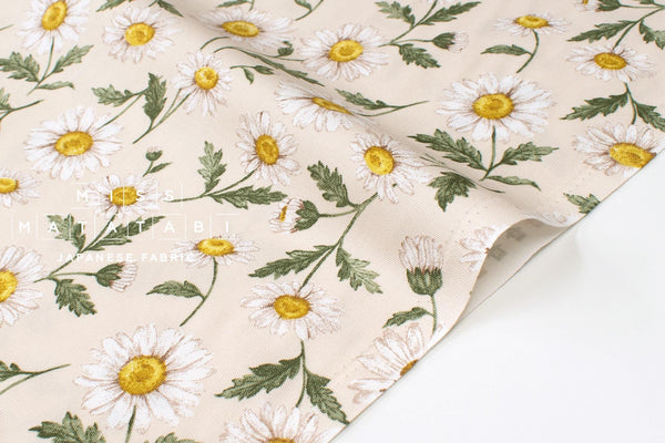 Japanese Fabric Daisies - 50cm