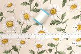 Japanese Fabric Daisies - 50cm