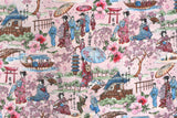 Japanese Fabric Kyoto Oiran - pink - 50cm