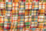 Yarn Dyed Madras Check Cotton Patchwork - 14 - 50cm