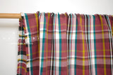 Yarn Dyed Heavy Madras Check - 2 - 50cm