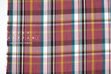 Yarn Dyed Heavy Madras Check - 2 - 50cm