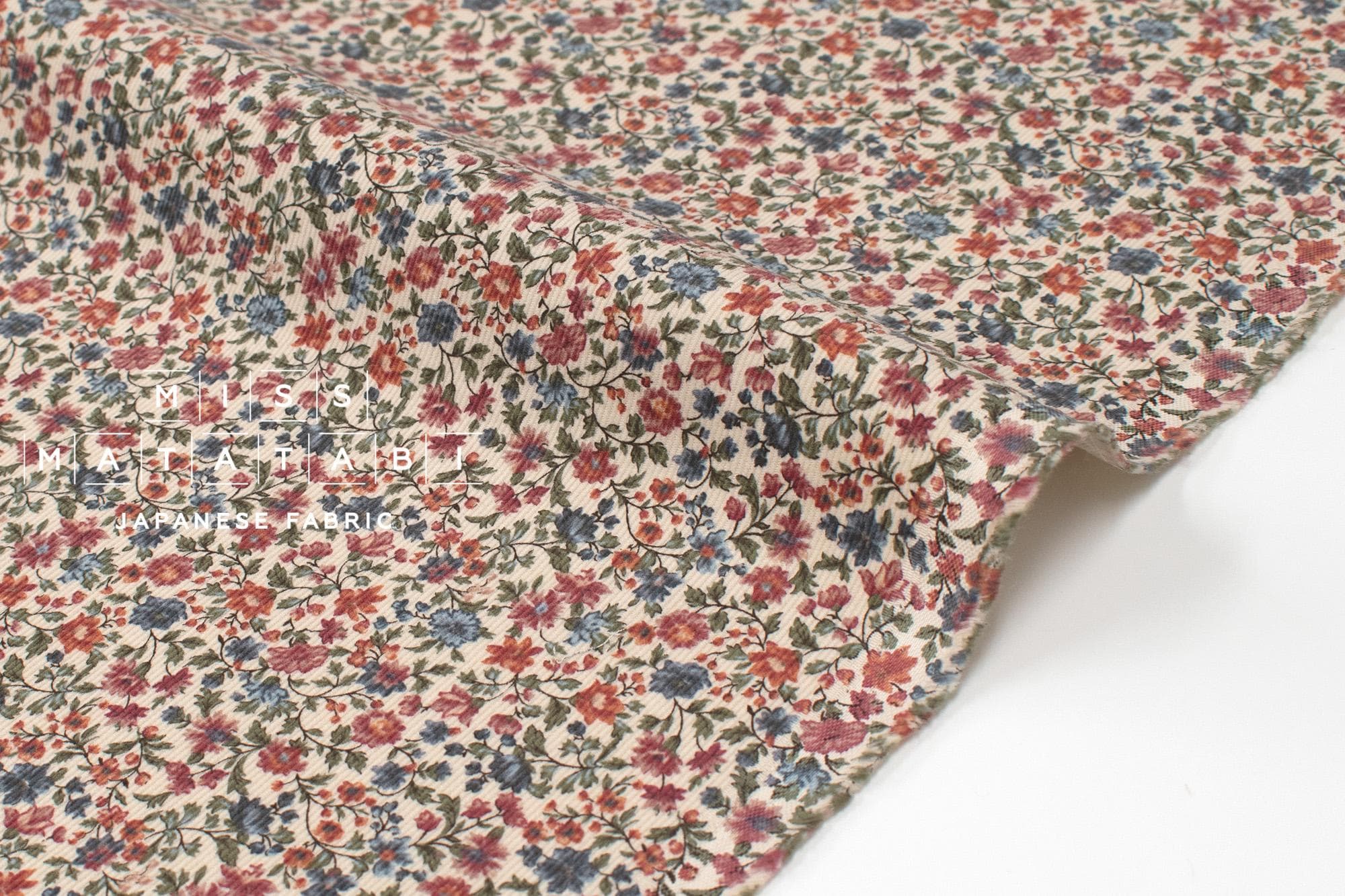 Japanese Fabric Corduroy Patricia - A - 50cm