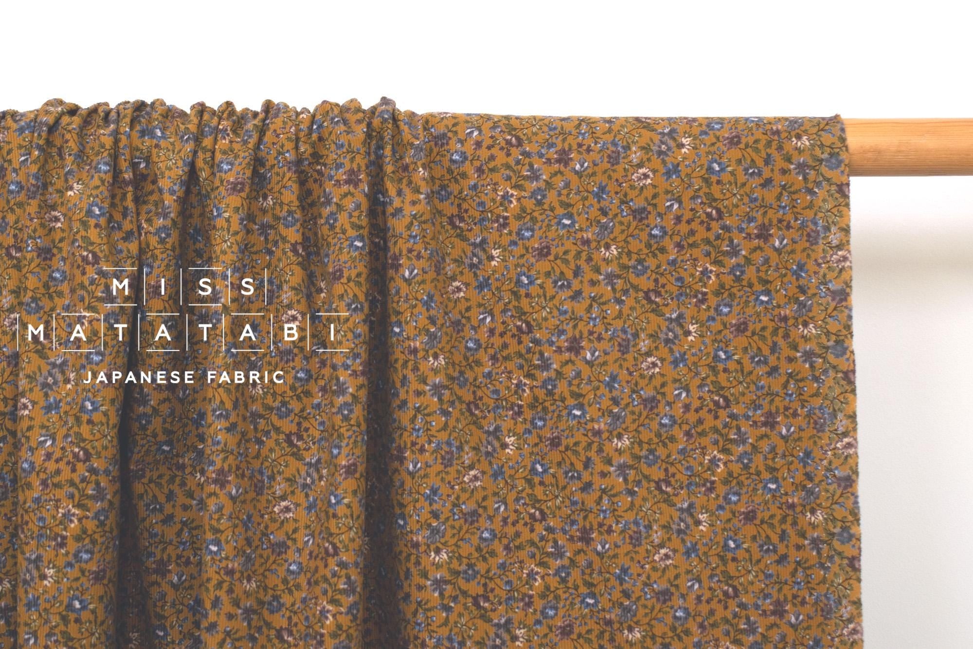 Japanese Fabric Corduroy Patricia - C - 50cm