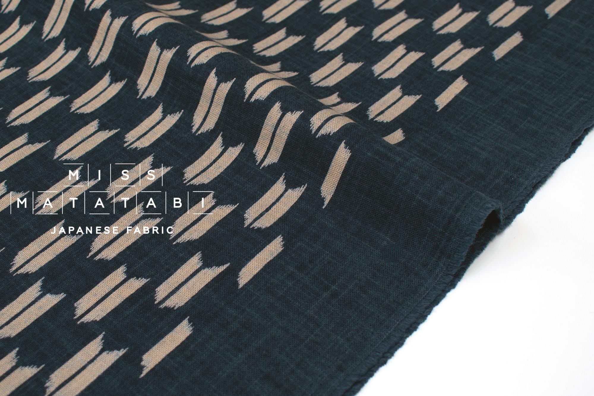 Shokunin Collection Hand-printed Japanese Fabric Yabane - 18A - 50cm