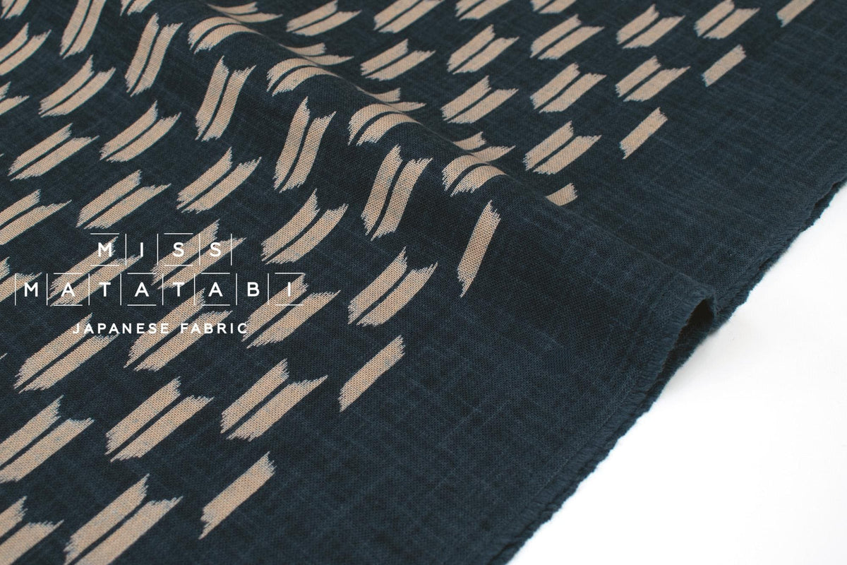 Shokunin Collection Hand-printed Japanese Fabric Yabane - 18A - 50cm