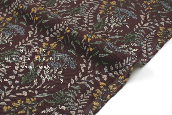 Japanese Fabric Corduroy Elliot - D - 50cm