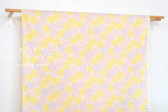 DEADSTOCK Japanese Fabric Hydrangea - pink, yellow - 50cm
