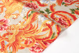 Japanese Fabric Phoenix Slub Cotton - A - 50cm