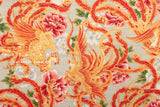 Japanese Fabric Phoenix Slub Cotton - A - 50cm