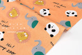 Japanese Fabric Hi My Zoo - A2 - 50cm