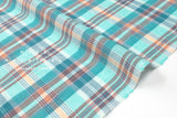 DEADSTOCK Japanese Fabric Madras Check Cotton - B - 50cm