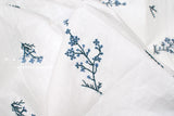 Japanese Fabric Embroidered Cotton - B1 - 50cm