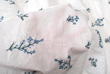 Japanese Fabric Embroidered Cotton - B1 - 50cm