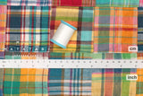 Yarn Dyed Madras Check Cotton Patchwork - 8 - 50cm