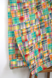 Yarn Dyed Madras Check Cotton Patchwork - 8 - 50cm