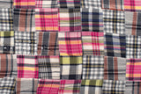 Yarn Dyed Madras Check Cotton Patchwork - 4 - 50cm