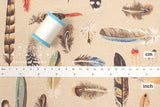 Japanese Fabric Feathers - A - 50cm