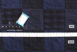 Made in India Cotton Patchwork Check - blue - 50cm