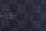 Made in India Cotton Patchwork Check - blue - 50cm