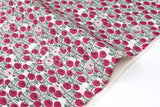 Japanese Fabric Summer Roses - A - 50cm