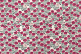 Japanese Fabric Summer Roses - A - 50cm