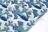 Japanese Fabric Hokusai Waves - B - 50cm