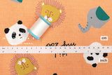 Japanese Fabric Hi My Zoo - A2 - 50cm