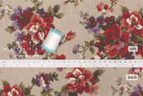 DEADSTOCK Japanese Fabric Vintage Floral Dobby - A - 50cm