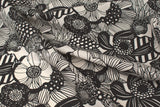 Japanese Fabric Wild Floral Nylon - A - 50cm