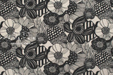 Japanese Fabric Wild Floral Nylon - A - 50cm