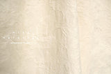 DEADSTOCK Japanese Fabric Jacquard - cream - 50cm