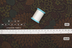 Japanese Fabric Wa Ohana - brown - 50cm