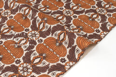 Japanese Fabric Sopo Retro Vintage - orange - 50cm