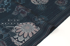 Japanese Fabric Hanatemari - blue - 50cm