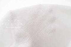 DEADSTOCK Shokunin Collection Orihimedaki Washed Linen - white