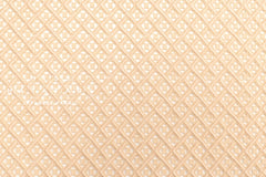 Japanese Embroidered Cotton Lace Fabric - buttercream - 50cm