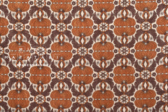 Japanese Fabric Sopo Retro Vintage - orange - 50cm
