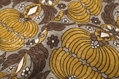 Japanese Fabric Sopo Retro Vintage - mustard - 50cm