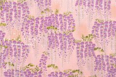 Japanese Fabric Fuji Wisteria Watercolor - pink - 50cm