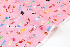 Japanese Fabric Windchimes - pink - 50cm