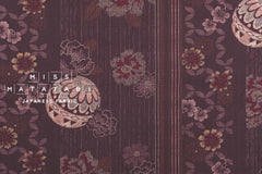 Japanese Fabric Hanatemari - purple - 50cm