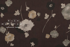 Japanese Fabric Kaede - brown - 50cm