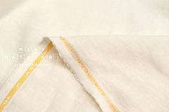 DEADSTOCK Shokunin Collection Orihimedaki Washed Linen - cream