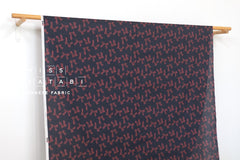 Japanese Fabric Akari - navy blue - 50cm