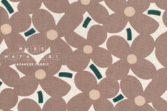 Japanese Fabric Yomogi Flowers - G - 50cm