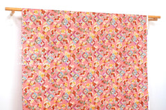 Japanese Fabric Shippo Ohana - pink - 50cm