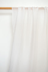 DEADSTOCK Japanese Fabric Shokunin Collection Azumadaki Cotton Silk Blend - off white - 50cm
