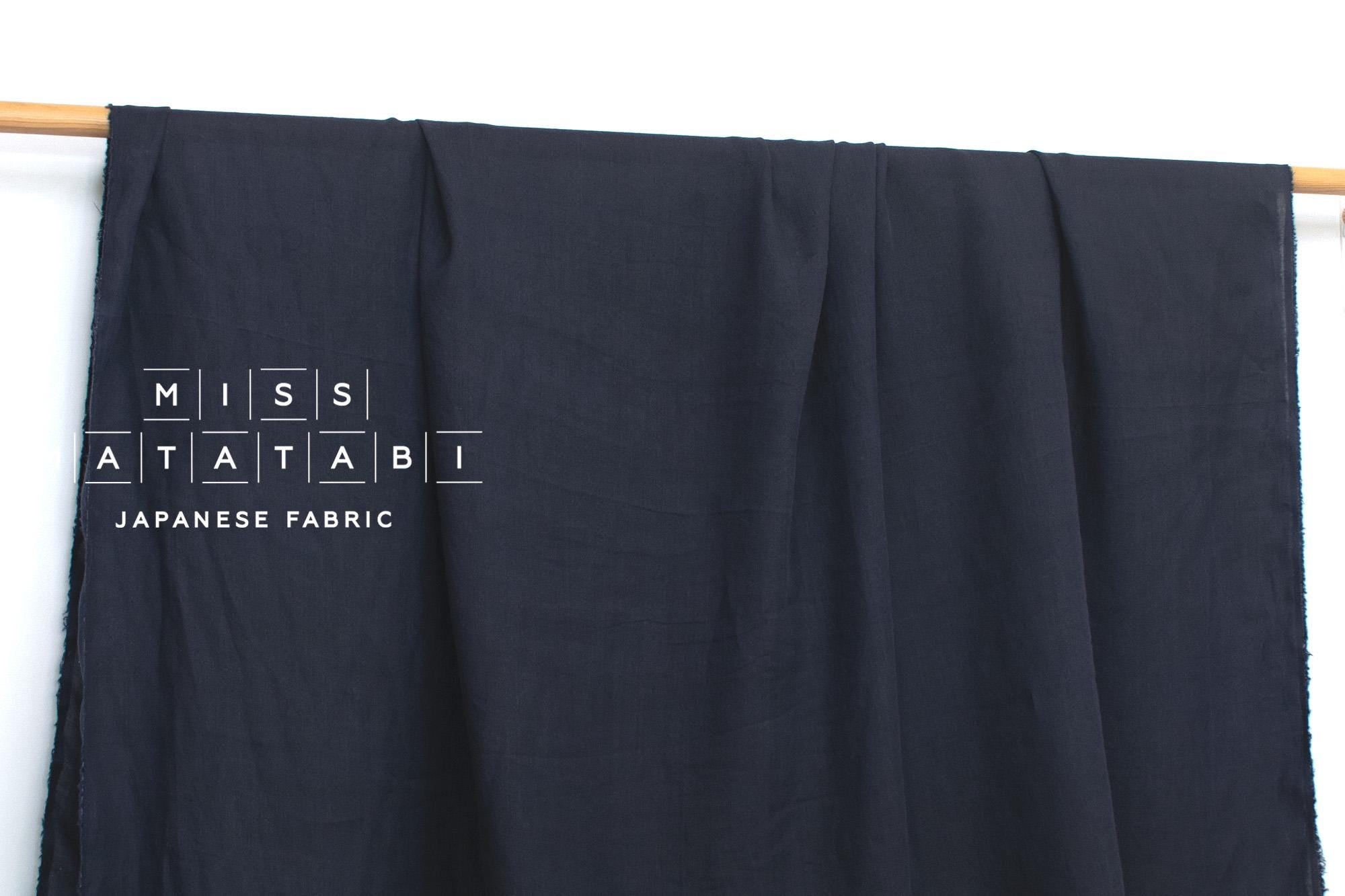 DEADSTOCK Shokunin Collection Azumadaki 18 Linen - navy blue