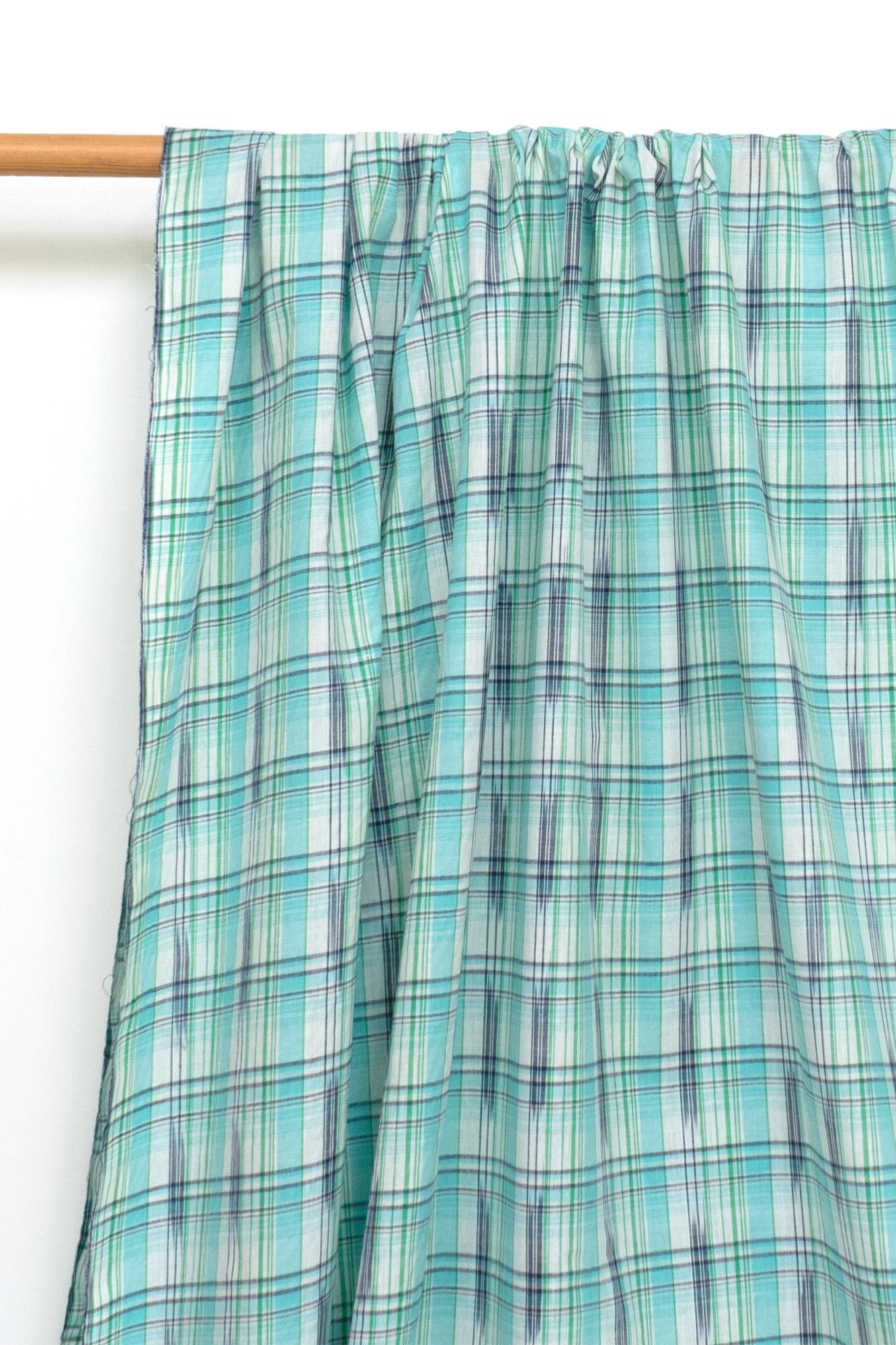 DEADSTOCK Japanese Fabric Madras Check Cotton II - 11 - 50cm